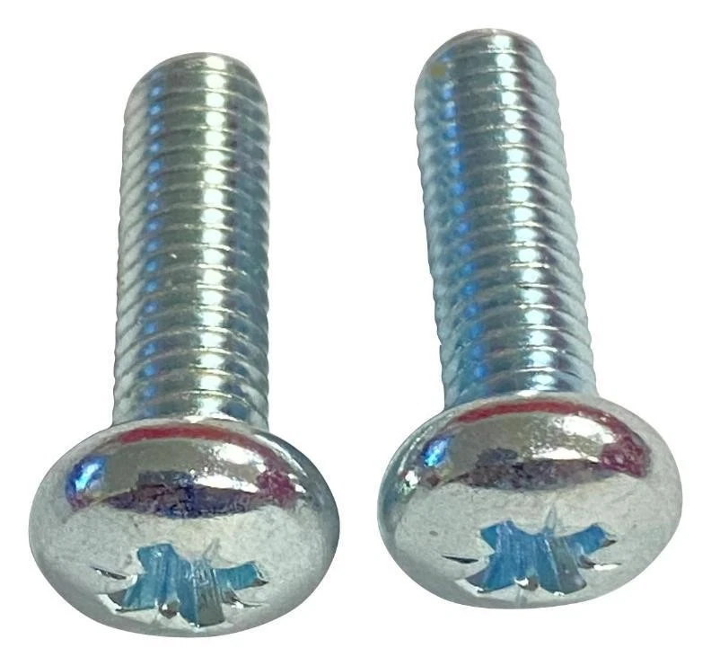 M3 X 10mm Carbonio Acciaio Zp Pan Testa Pozidriv Macchina Viti, 100 Confezione - - Immagine 1 di 1
