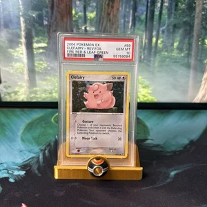 2004 POKEMON EX FIRE RED & LEAF GREEN #59 CLEFAIRY-REVERSE FOIL PSA 10 - Picture 1 of 3