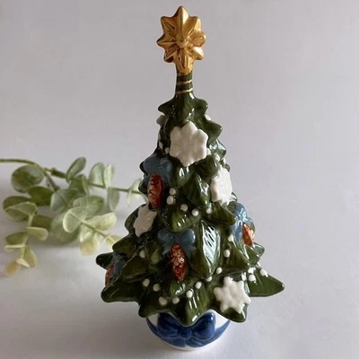 Statuina albero di Natale Royal Copenhagen 2015 stella oro 14,5 cm con scatola - Immagine 1 di 4