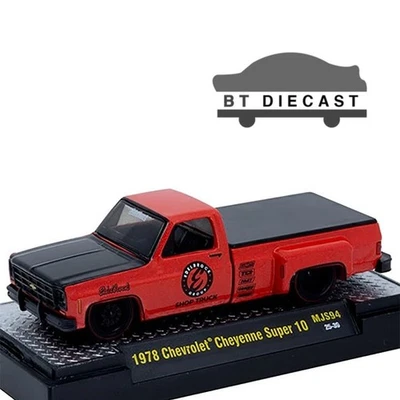 M2 MACHINES 1978 CHEVROLET CHEYENNE SUPER 30 EDELBROCK 1/64 RED 31500-MJS94 - Image 1 of 2
