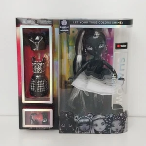 Muñeca de moda Rainbow High Shadow High Shanelle Onyx escala de grises - Imagen 1 de 6