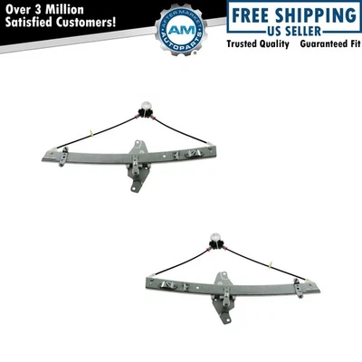 Par regulador de ventana eléctrica conductor derecho para Toyota Camry 94-96 cupé de 2 puertas Foto 1 de 3