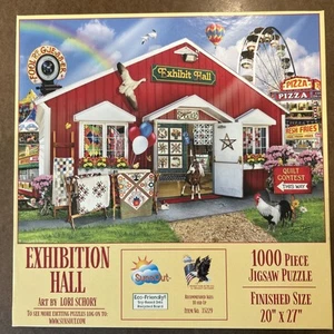 SunsOut Exhibition Hall Puzzle 1000 pezzi di Lori Schory 100% completo - Foto 1 di 2