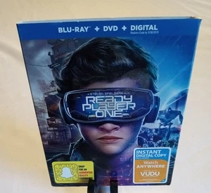 Ready Player One (Blu-ray/DVD/Digital, 2018, 2-Discs, w/Slip Cover) - Imagen 1 de 2