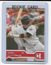 Steve Steven Pearce 2006 Multiad Hickory Crawdads Rookie #20 World Series MVP