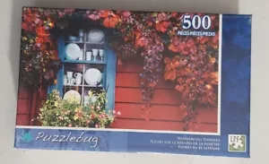 Puzzlebug ""Fiori Windowsll"" 500 pezzi puzzle sigillato - Foto 1 di 6