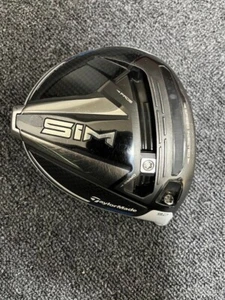 USED TaylorMade SIM 9° driver head only with Headcover Japan free shipping!! - Picture 1 of 6