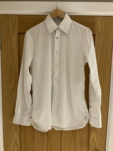 Diesel Mens white shirt size M very good condition - Picture 1 of 9