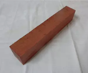 Bubinga afrik.Rosenholz Drechselholz Kantel Edelholz Messergriff Pen Blank Holz - Bild 1 von 2