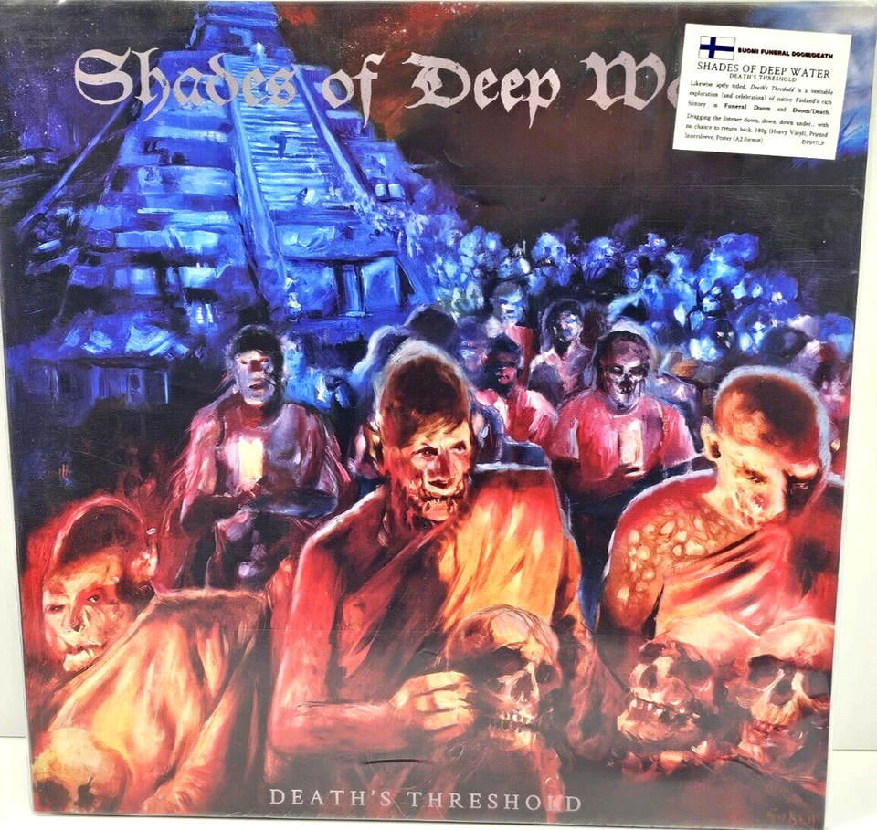 Shades Of Deep Water Death's Threshold  LP Album vinyl record 2019 doom metal - Image 1 of 4