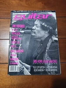 June 1990 Guitar for the practicing Musician MAGAZINE /JIMI HENDRIX/ Poster... - Picture 1 of 6