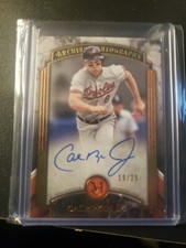 2022 Topps Museum Coll.  Cal Ripken Jr On Card Autograph /25 Archives Auto. 