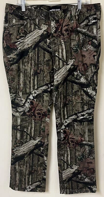 MOSSY OAK BREAK-UP INFINITY LADIES 5 Pocket Jean w/Stretch  - Sz 14 - WITH TAGS - Image 1 of 4