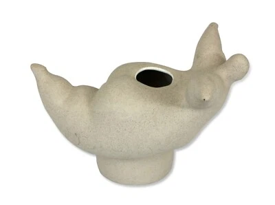 Thai Keramik Vase Blumen Halter - Große Welt Keramiks: Fly,25cm Sandstein Finish - Bild 1 von 4