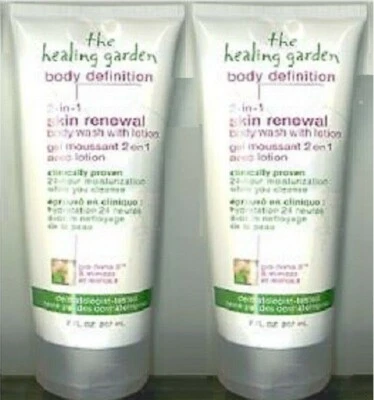 2 LOCIÓN DE LAVADO DEFINICIÓN CORPORAL RENOVACIÓN PIEL 2 EN 1 JARDÍN CURATIVO DIFÍCIL DE ENCONTRAR ENVÍO GRATUITO Foto 1 de 3