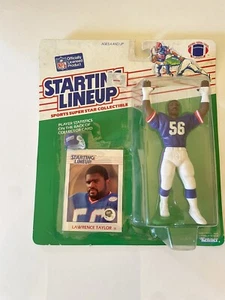 1988 Vintage Kenner Giants LAWRENCE TAYLOR Starting Lineup 4" Figure NIP - Picture 1 of 2