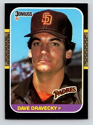 1987 Donruss - Dave Dravecky #187 - Image 1 of 2