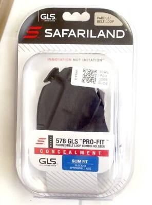 Safariland Model 578 GLS Pro Fit Holster For Glock 43 & Springfield XDS Right - Image 1 of 3