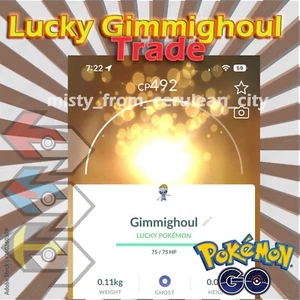 Gimmighoul Lucky garantizado cuando se intercambia. - Imagen 1 de 2
