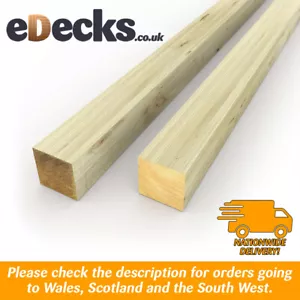 More details for pressure treated fence posts, multiple sizes &amp; lengths, no minimum order, cheap