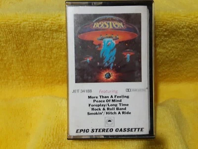 BOSTON/BOSTON-EPIC-1976-JET 34188-PAPER LABELS-VG++RARE-CASSETTE-C67 - Image 1 of 4