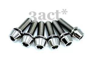 6 - M5 x 16 mm cabeza cónica perno de titanio lavadora Ti para vástago de 4 ejes Ritchey WCS - Imagen 1 de 2