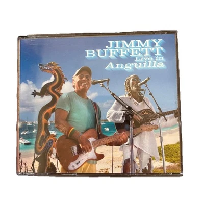 Jimmy Buffett: Live in Anguilla (CD, 2007) 3 Disc Set / EX Foto 1 de 4