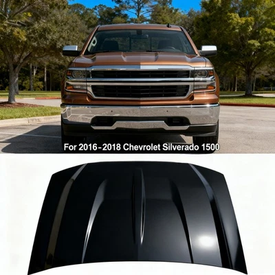 Vehicle Hood Panel Primed for Chevrolet Silverado 1500 Foto 1 de 4