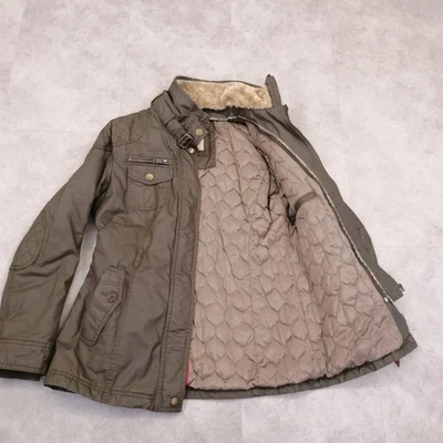 Camel Active. Damen Übergangsjacke. Herbst/ Winter. Gr 38. Reißverschluss. Khaki - Bild 1 von 4