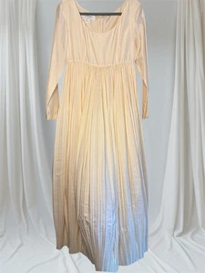 Maxi Vestido Esprit de Corps x Susie Tompkins Marfil 100% Seda Nuevo con Etiquetas (defectos) Mujer’s S - Imagen 1 de 24