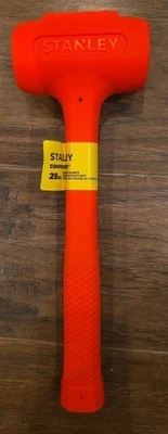 Martillo facial suave estándar Stanley Compo-Cast®, cabezal de 28 oz, 2 pulgadas de diámetro, naranja Foto 1 de 4