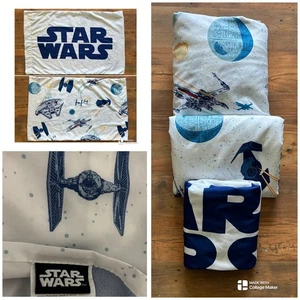 STAR WARS - JUEGO COMPLETO DE SÁBANAS - AJUSTADAS/PLANAS/4 FUNDAS DE ALMOHADA - - Imagen 1 de 6