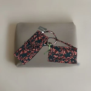 Vera Bradley Set Wildwood Bandolera Cartera y Original Organizador Folio Nuevo - Imagen 1 de 4