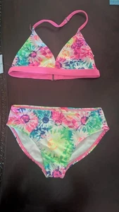 Girls OP Swim Suit Bikini Size 7/8 New-So Cute! - Picture 1 of 2