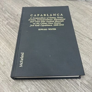 Capablanca: A Compendium of Games Edward Winter MacFarlane 1989 - Picture 1 of 3