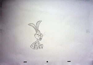 Wabbit: A Looney Tunes Production Hand Drawn 11x17 Art - Bild 1 von 2