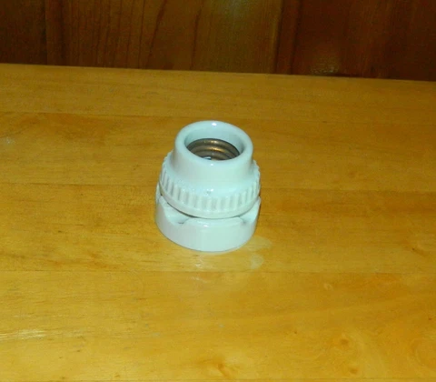 Antique/Vtg 1930s-40s Porcelain Light Fixture Cover