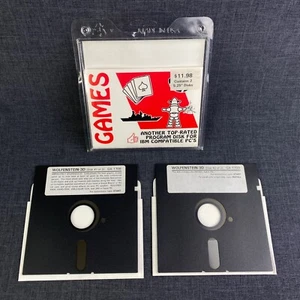 Wolfenstein 3D IBM PC 5.25" Juego de Disco de Dos (2) Nuevo Caja Abierta Shareware - Imagen 1 de 10