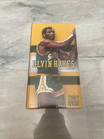 Houston Rockets Elvin Hayes Big E Bobblehead SGA 12/11 in hand Cover
