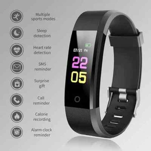 Smart Watch Sport Band Fitness Activity Tracker For Kids Fit Bit iOS Android - Zdjęcie 1 z 5