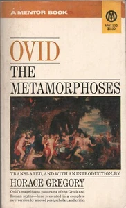 THE METAMORPHOSES by OVID translated by HORACE GREGORY Mentor 1958 1960 1st PB - Imagen 1 de 1