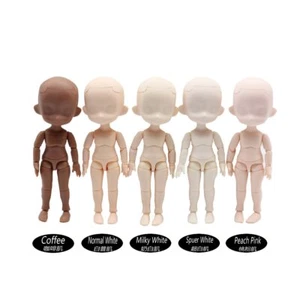 11CM Doll Toys Body Head 11 1/12 BJD Body Spherical Joint Doll Toy Hand Set - Picture 1 of 34