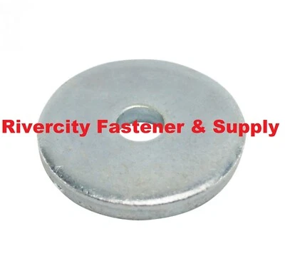 3/8x1-1/4 Extra Thick Flat Fender Washers Super Heavy Duty 3/8" x 1.25 x 1/8 - Image 1 of 4