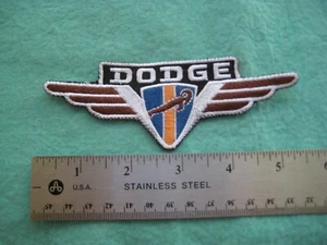Dodge Wing Trucks  Patch  Service Parts Dealer Jacket Shoulder Patch - Picture 1 of 1