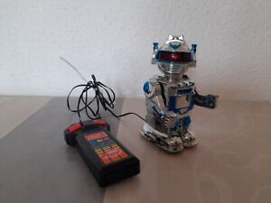 Mini Action Robot (Bleu) - China - Vintage Space toy - 90s - FW