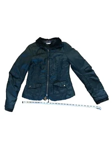 Vintage Free People Snow Angel Puffer Coat Hunter Green Jacke Taschen Gr. 4 Winter - Bild 1 von 5
