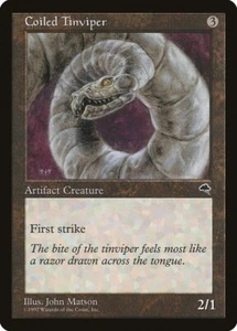Coiled Tinviper - Tempest - Magic The Gathering - MTG - Picture 1 of 1