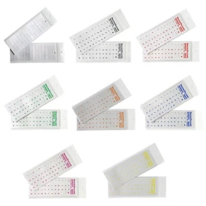 1PCMulticolour Russian Transparent Keyboard Stickers Language Alphabet Black Whi - Bild 1 von 20
