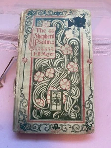 1889 Antique The Shepherd Psalm Book F B Meyer Bible Study Fleming Revel Co Rare - Picture 1 of 10