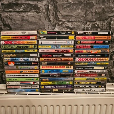 Commodore 64 Games - Select & Choose - Multi Listing - Various Titles - Medium B - Image 1 of 4